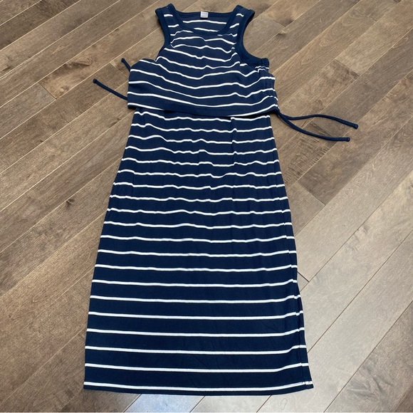 Old Navy Striped Nursing Dress - Picture 1 of 5